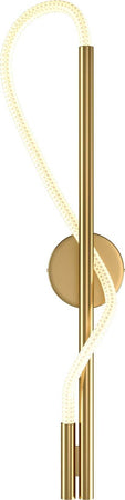 Applique-Da-Parete-Moderno-Tau-Alluminio-Oro-Luce-Led-13W