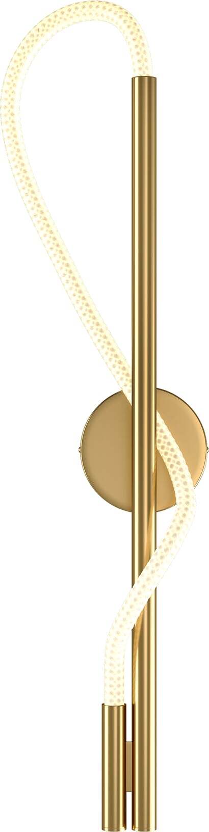 Applique-Da-Parete-Moderno-Tau-Alluminio-Oro-Luce-Led-13W
