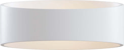 Applique-Da-Parete-Moderno-Trame-Metallo-Bianco-Luce-Led-Integrato-6W