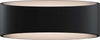 Applique-Da-Parete-Moderno-Trame-Metallo-Nero-Luce-Led-Integrato-6W