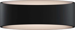 Applique-Da-Parete-Moderno-Trame-Metallo-Nero-Luce-Led-Integrato-6W