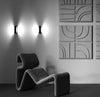 Applique-Da-Parete-Moderno-Trame-Metallo-Nero-Luce-Led-Integrato-6W