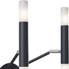 Applique-Da-Parete-Moderno-Vigo-Metallo-Nero-Vetro-4-Luci-G9-25W