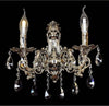 Applique Da Parete Muro Classica 2 Bracci Attacco E14 Cristalli Pendenti E02-2 Casa, arredamento e bricolage > Illuminazione da interno > Applique per interno Trade Shop italia - Napoli, Commerciovirtuoso.it