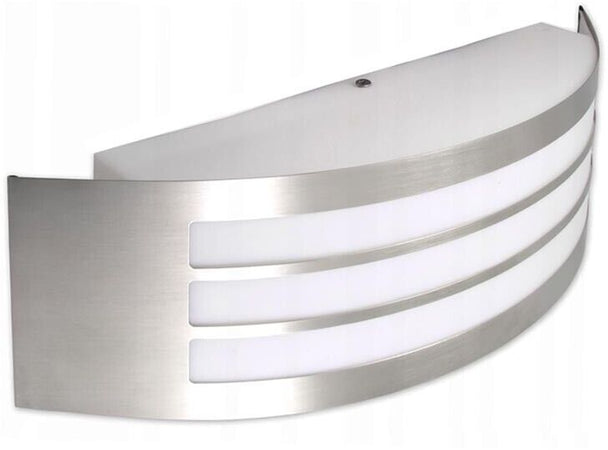 Applique Da Parete Muro In Acciaio Per Esterno Portalampada E27 Ip44