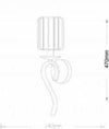 Applique Da Parete Nero Attacco E14 Lampada Muro Paralume In Vetro Metallo E36-1 Casa, arredamento e bricolage > Illuminazione da interno > Applique per interno Trade Shop italia - Napoli, Commerciovirtuoso.it