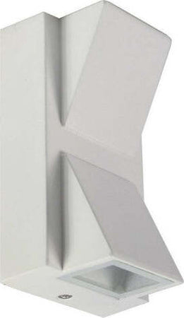 Applique-Doppia-Emissione-10-W-Per-Esterno-Luce-Fredda-Calda-Ip65-Es04-Bianca