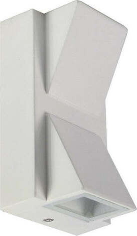 Applique-Doppia-Emissione-10-W-Per-Esterno-Luce-Fredda-Calda-Ip65-Es04-Bianca