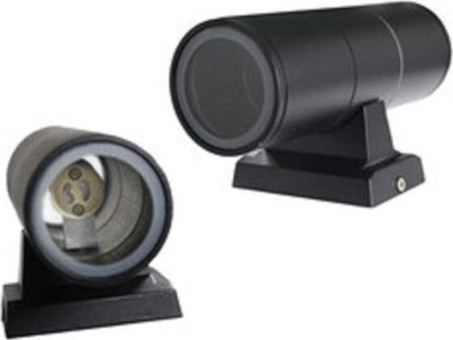 Applique-Doppia-Emissione-A-Parete-Giardino-Esterno-Ip55-Portalampada-Gu10-Es01