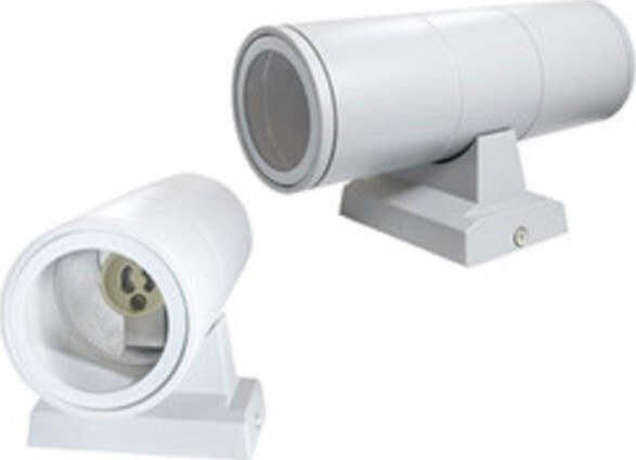Applique Doppia Emissione A Parete Giardino Esterno Ip55 Portalampada Gu10 Es01 Illuminazione/Illuminazione per esterni/Lampade da parete Trade Shop italia - Napoli, Commerciovirtuoso.it