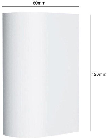 Applique Doppia Emissione A Parete Interno Esterno Ip65 Porta Faretto Gu10 Es14b Universo