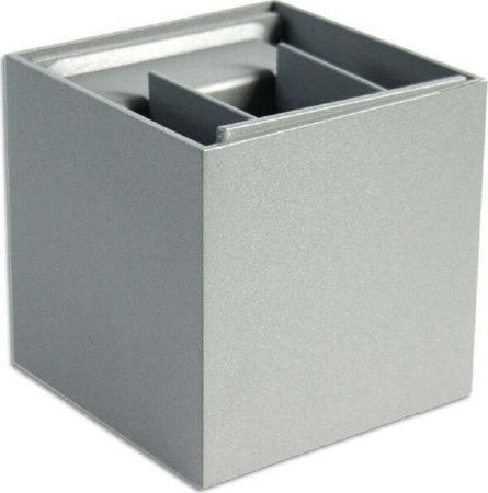 Applique Doppia Emissione Led Cob 12w Esterno Luce 4000k 3000k 6500k Grigio Es46 Illuminazione/Illuminazione per esterni/Lampade da parete Trade Shop italia - Napoli, Commerciovirtuoso.it