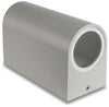 Applique Doppia Luce Lampada Da Parete Interno Esterno Porta Faretto Gu10 Es14g Universo