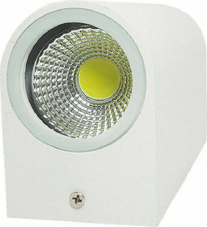 Applique Doppia Luce Led 10w Nero Bianco Lampada Parete Up Down Faretto Esterno Articoli da Giardino > Illuminazione da esterno > Applique da esterno Trade Shop italia - Napoli, Commerciovirtuoso.it