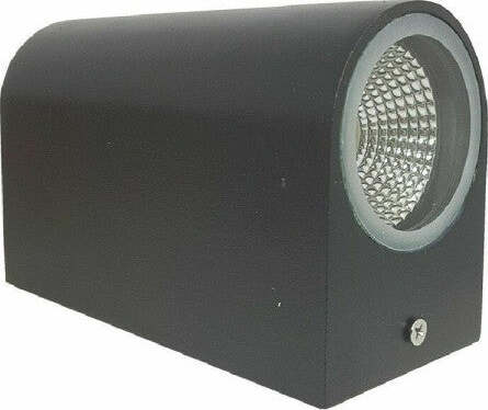 Applique-Doppia-Luce-Led-10w-Nero-Bianco-Lampada-Parete-Up-Down-Faretto-Esterno