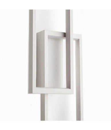 Applique Doppio Rettangolo 32 W Da Parete Abat Jour 3 Temperature Luce Aq25-b3c