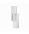 Applique Doppio Rettangolo 32 W Da Parete Abat Jour 3 Temperature Luce Aq25-b3c