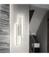 Applique Doppio Rettangolo 32 W Da Parete Abat Jour 3 Temperature Luce Aq25-b3c
