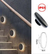 Applique Esterno 12w Nera Tonda Slim Ip65 Alluminio Luce Naturale 4000k Xc-9286 Illuminazione/Illuminazione per esterni/Lampade da parete Trade Shop italia - Napoli, Commerciovirtuoso.it