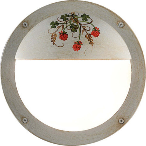 Applique-Esterno-Classica-Brindisi-Metallo-Ceramica-Bianco-Sfumato-1-Luce-G9