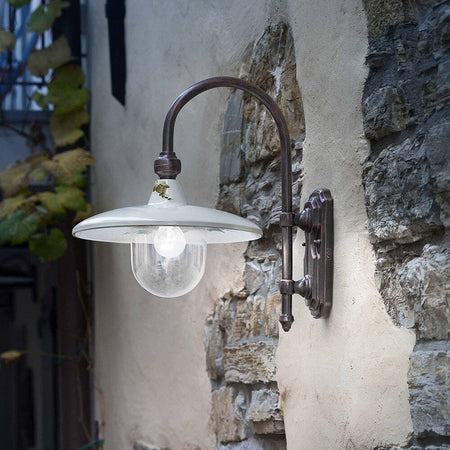 Applique-Esterno-Classica-Campobasso-Metallo-E-Ceramica-Nero-Sfumato-1-Luce-E27