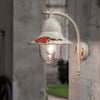 Applique-Esterno-Classica-Imperia-Metallo-Ceramica-Bianco-Sfumato-1-Luce-E27