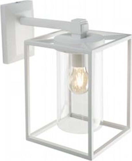 Applique-Esterno-Contemporanea-Domus-Alluminio-E-Termoplastica-Bianco-1-Luce-E27