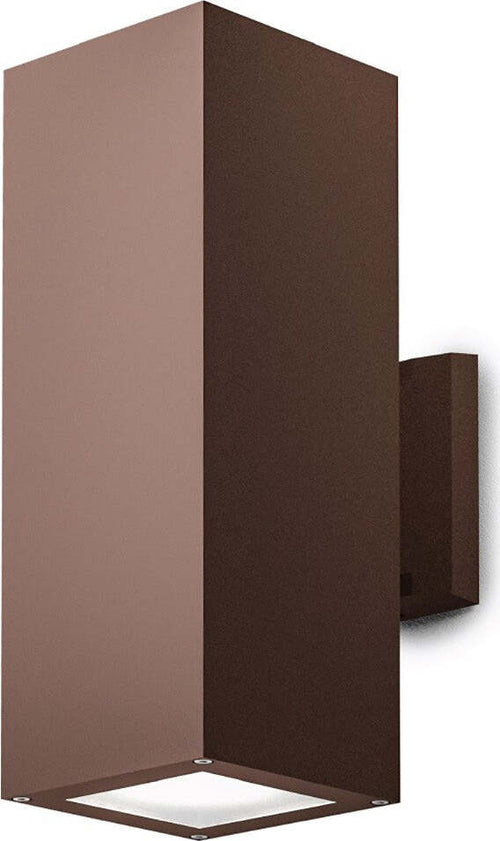 Applique-esterno-Gea-Led-AMON-QB-GES1018-IP65-E27-LED-lampada-parete-classica-biemissione