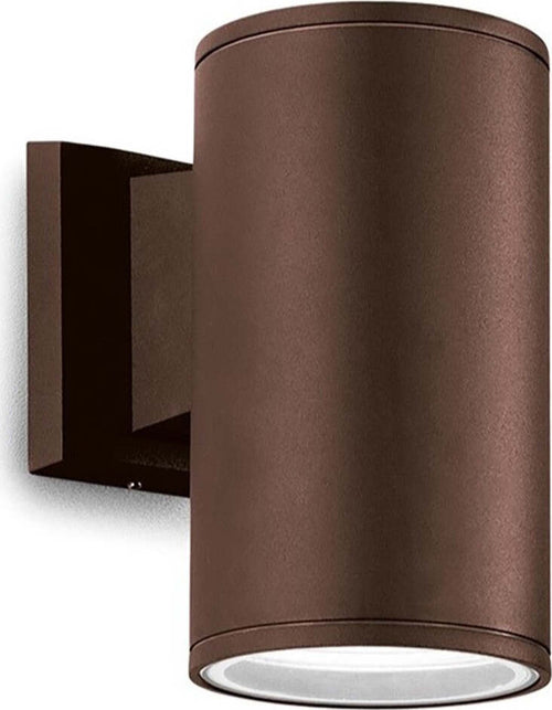 Applique-esterno-Gea-Led-AMON-RM-GES1005-IP65-E27-LED-lampada-parete-classica-monoemissione