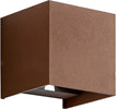 Applique-esterno-Gea-Led-HENK-Q-GES864N-LED-IP54-4000°K-lampada-parete-classico-ruggine-cubo
