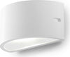 Applique-esterno-Gea-Led-LAN-LED-IP54-GES1050-E27-lampada-parete-biemissione-moderna