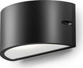 Applique-esterno-Gea-Led-LAN-LED-IP54-GES1051-E27-lampada-parete-biemissione-moderna