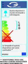 Applique-esterno-Gea-Led-NOX-LED-IP65-GES965-lampada-parete-biemissione-classica