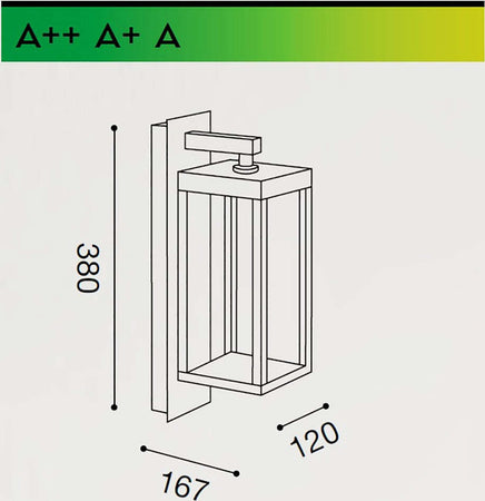 Applique-esterno-Gea-Led-SIRE-GES771-LED-IP54-alluminio-antracite-lampada-parete