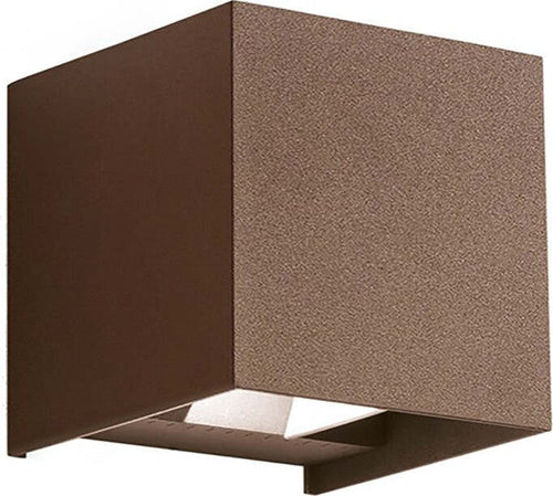 Applique-esterno-Gea-Led-ZORA-LED-IP65-GES1022-5W-fascio-regolabile-lampada-parete-biemissione-classica