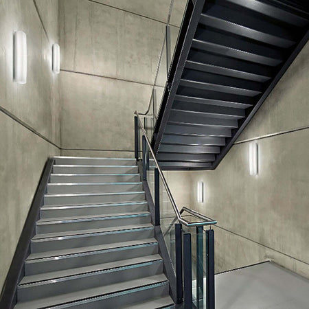 Applique-esterno-Linea-Light-MYWHITE-B-7809-IP65-LED-11W-lampada-parete-soffitto-polietilene