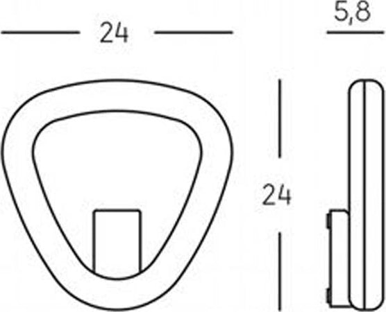 Applique-Esterno-Moderna-Daphne-Alluminio-E-Termoplastica-Bianco-Led-20W-4000K