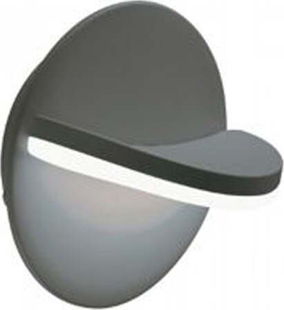 Applique-Esterno-Moderna-Escort-Alluminio-E-Termoplastica-Grigio-Led-16W-4000K