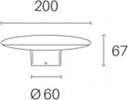 Applique-Esterno-Moderna-Head-Alluminio-E-Materie-Plasiche-Gradite-Led-18W-3000K
