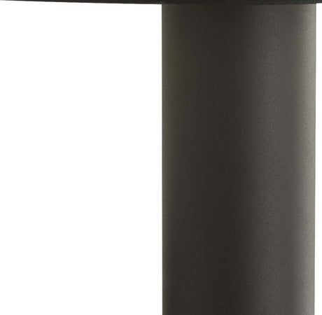 Applique-Esterno-Moderna-Mushroom-Alluminio-Grigio-Policarbonato-Led-15,3W-4000K