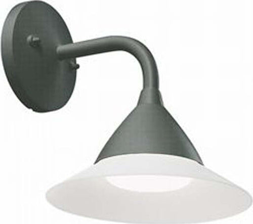 Applique-Esterno-Moderna-Petunia-Alluminio-E-Termoplastica-Grigio-Led-20W-4000K