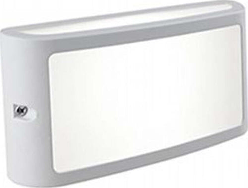 Applique-Esterno-Moderna-Screen-Alluminio-E-Termoplastica-Bianco-Led-10W-4000K