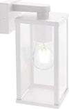 Applique-esterno-moderna-Sovil-AUREA-177-02-BIANCO-E27-LED-alluminio-vetro-lampada-parete