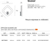 Applique-esterno-moderno-Sovil-QUASAR-98778-99778-LED-IP65-BIANCO-alluminio-lampada-parete