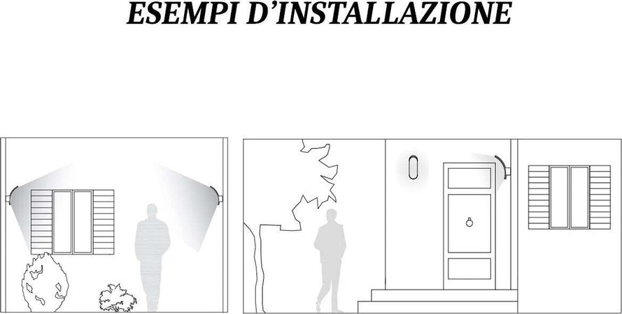 Applique-esterno-moderno-Sovil-VIRGOLA-99198-16-LED-alluminio-lampada-parete