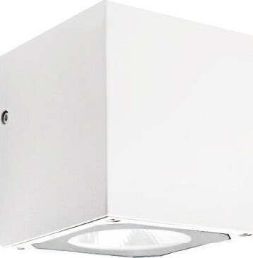 Applique-esterno-Pan-International-BOXER-LED-UP-DOWN-IP54-lampada-parete-giardino