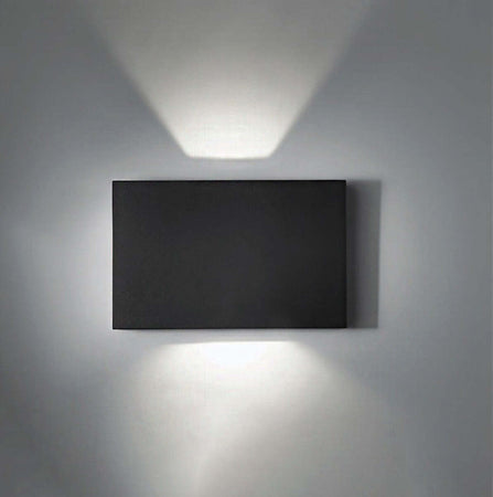 Applique-esterno-Pan-International-WALLY-LED-IP65-lampada-parete-giardino