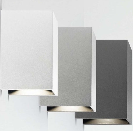 Applique-esterno-Pan-International-WIN-UP-DOWN-LED-IP54-lampada-parete-giardino