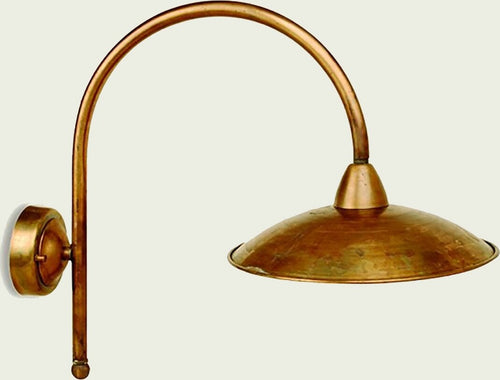 Applique-esterno-rustico-Lampadari-Bartalini-CRISGO-AB30-E27-LED-ottone-lampada-parete