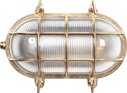 Applique-esterno-rustico-Lampadari-Bartalini-GABBIETTA-895-897-AO-E27-LED-ottone-vetro-lampada-parete-soffitto